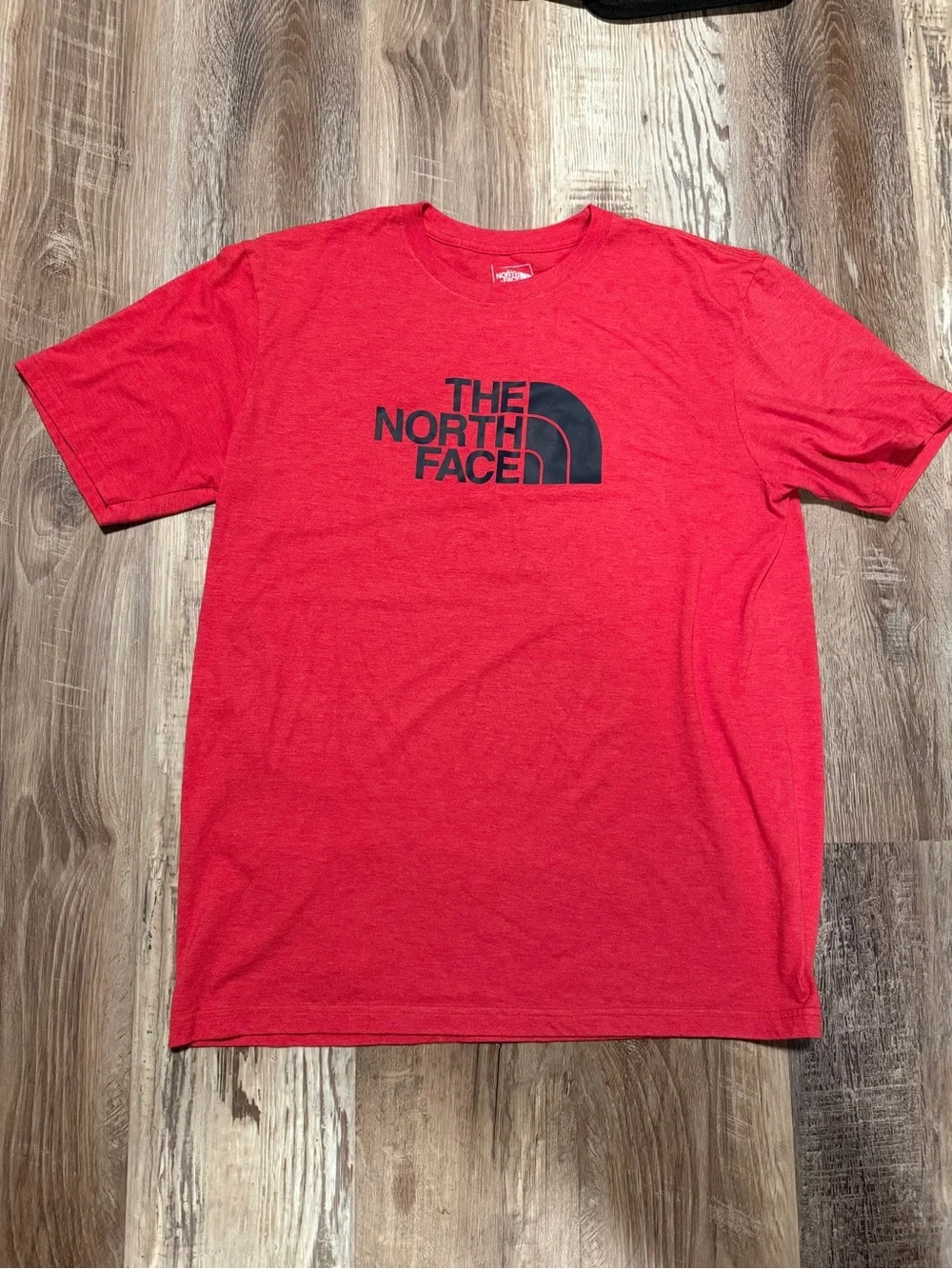 The North Face Red Short-Sleeve Logo Tee